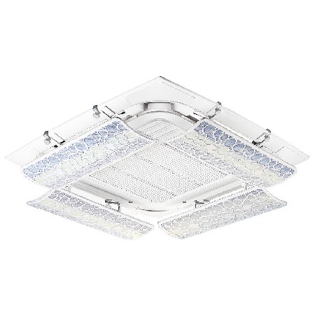 Factory direct supply of central air conditioning ceiling machine windshield, wind guide plate, filter plate, wind shield, anti-direct blowing wind guide plate