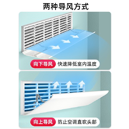 Central air conditioning windshield anti-straight blow duct machine air conditioning outlet universal wind deflector cover confinement block cold and warm wind
